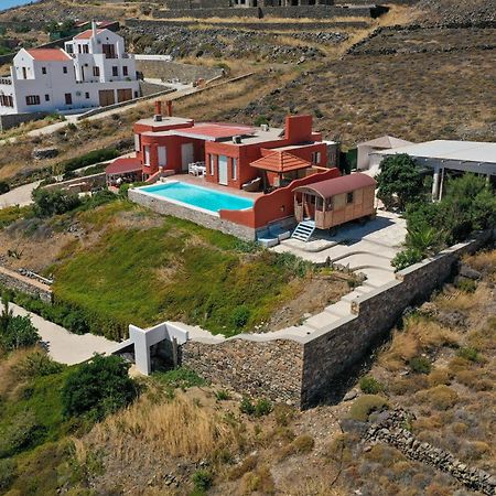 Villa Zen Dans Le Bleu Эрмуполис Экстерьер фото